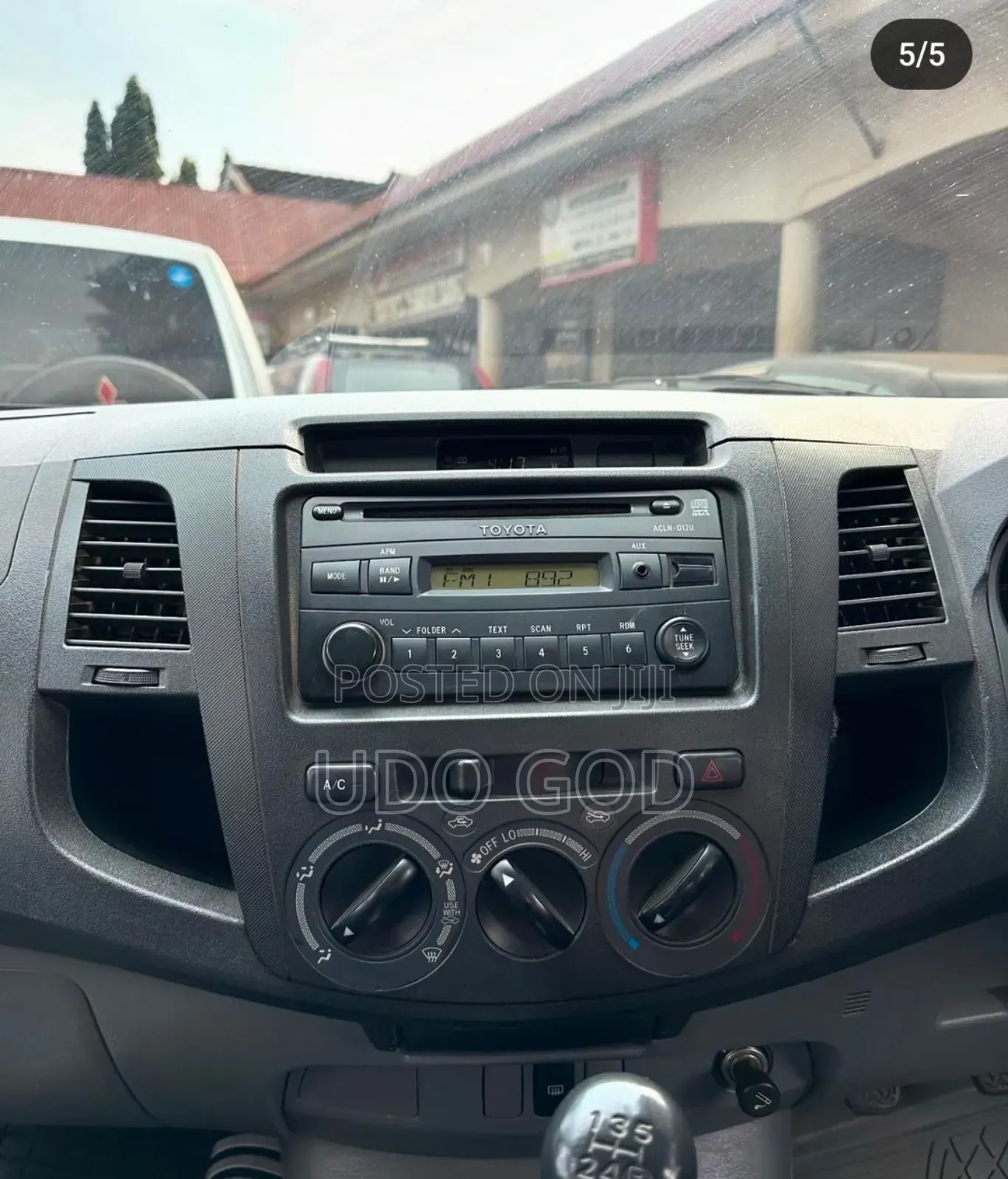 Toyota Hilux 2007 Android Screen