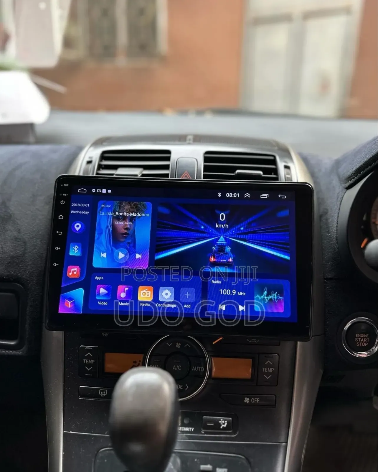 Toyota Blade Android Screen