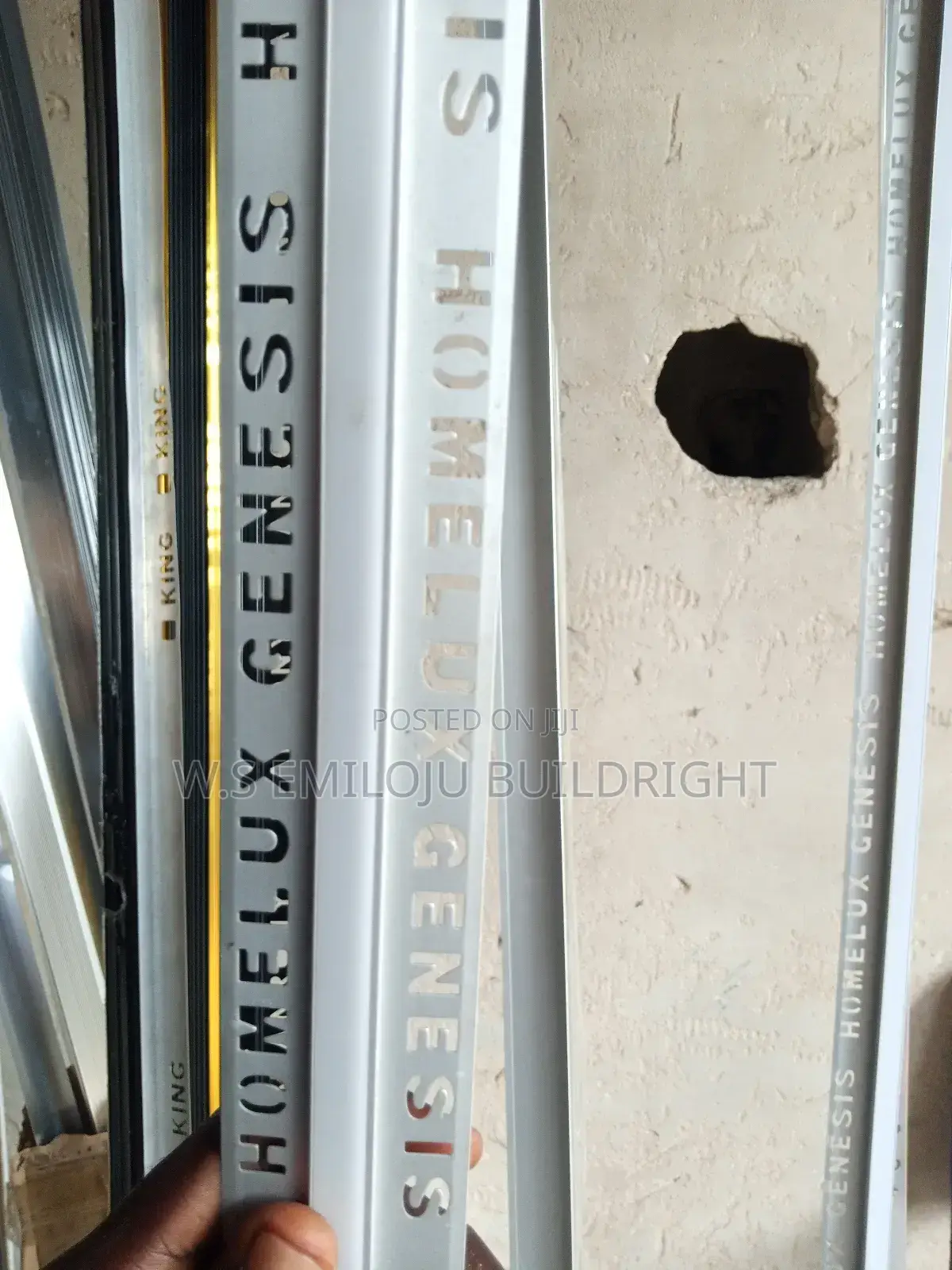 Iron Genesis Profile With Rubber and Ordinary Without Rubber