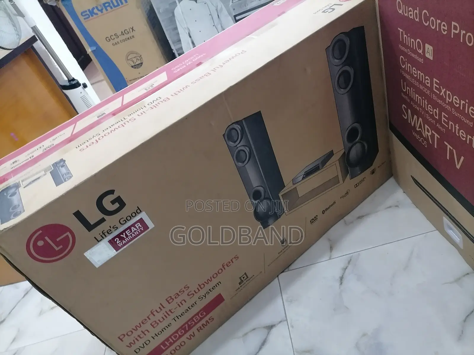 LG DVD Home Theater System (Bluetooth Audio)