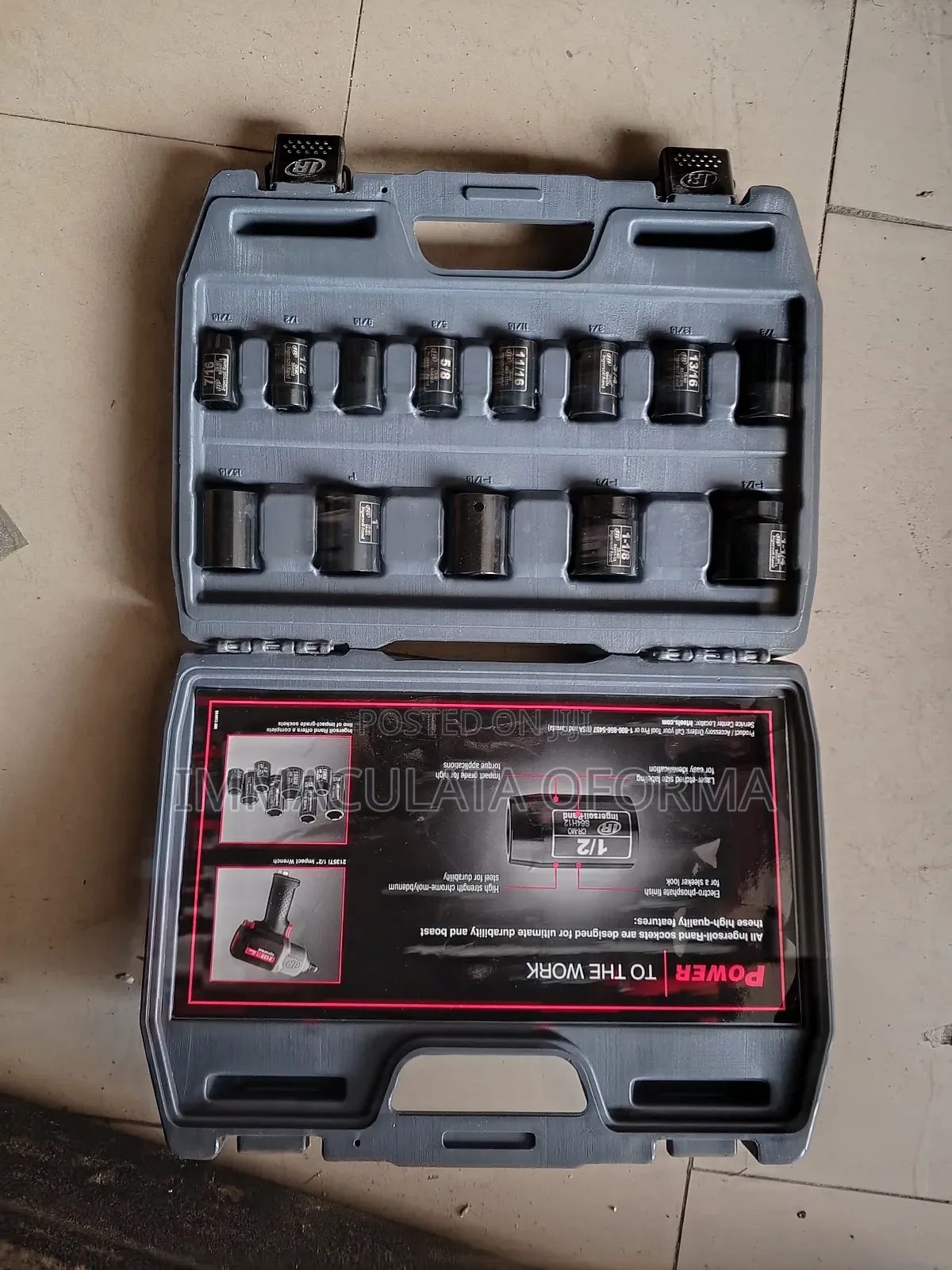 Ingersoll Round 13 Piece 1/2 Inch Drive Universal Socket