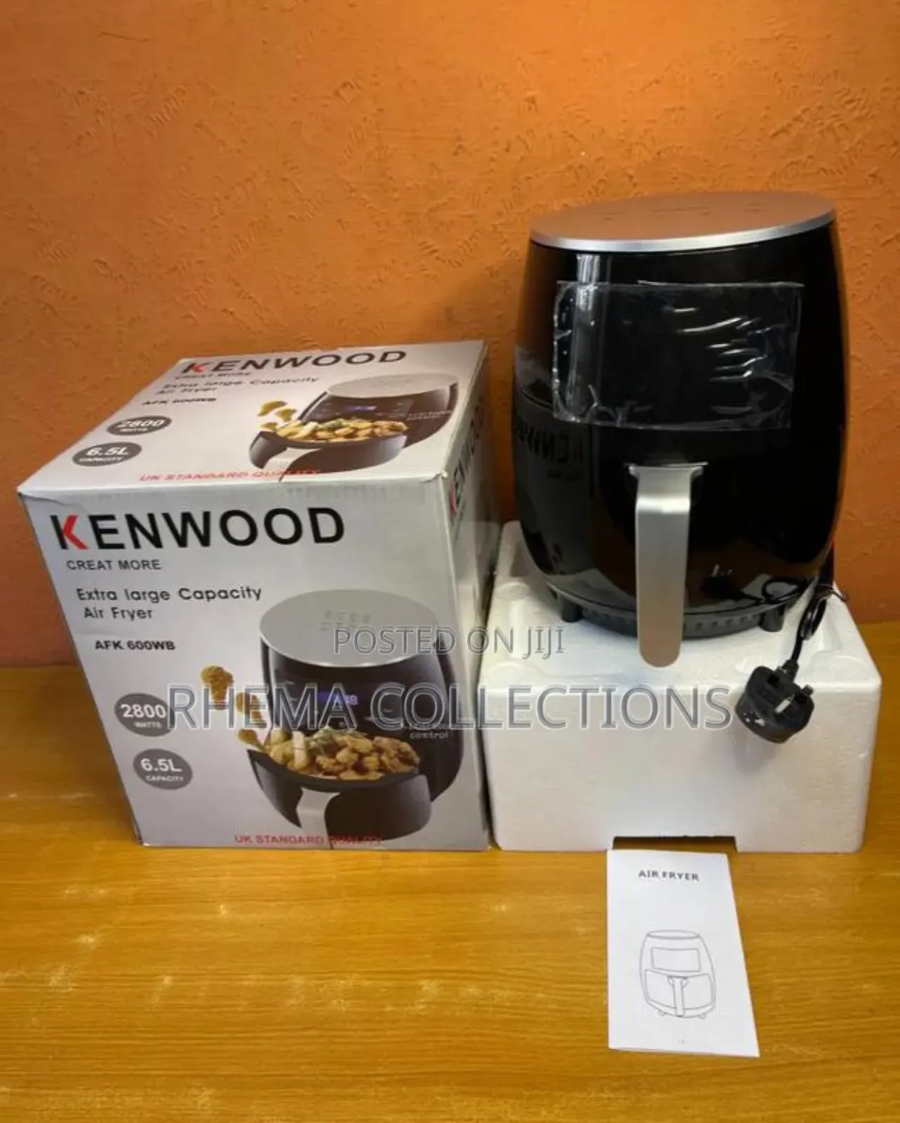 6.5L Kenwood (Touch Screen) (2800W) Electric Air Fryer