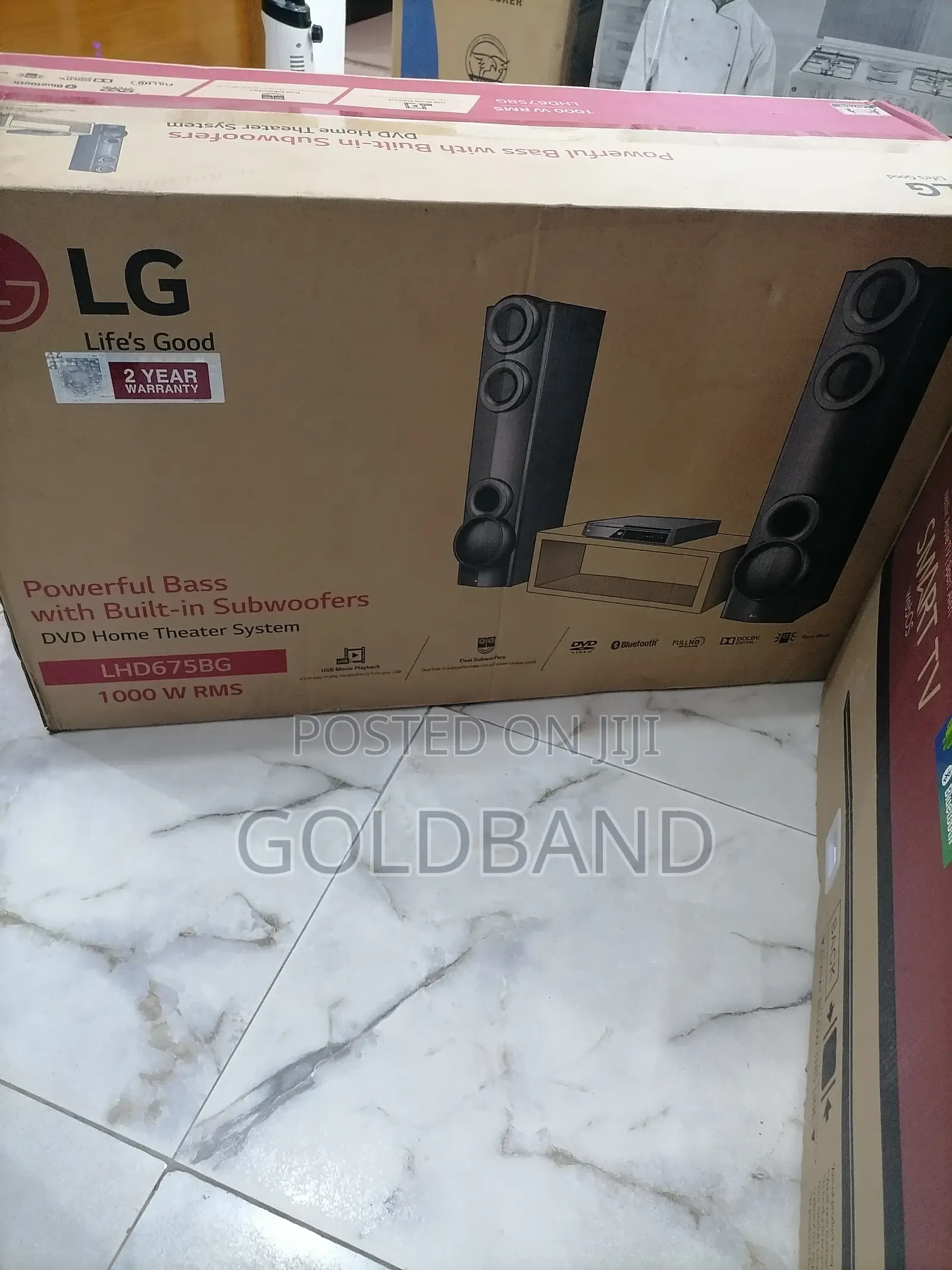 Rhythm Bass LG DVD Home Theater System (Bluetooth Audio)