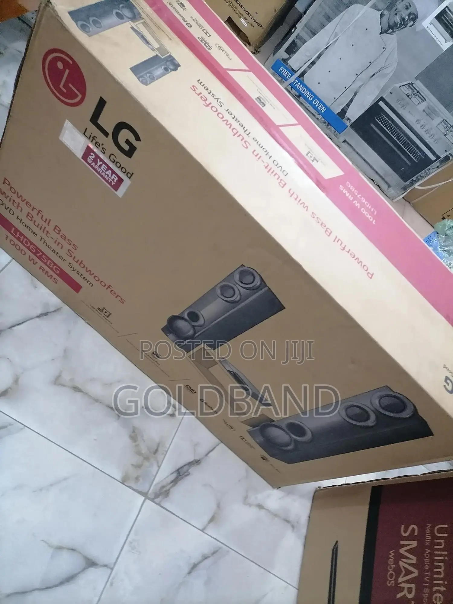 Eco Friendly LG DVD Home Theater System (Bluetooth Audio)