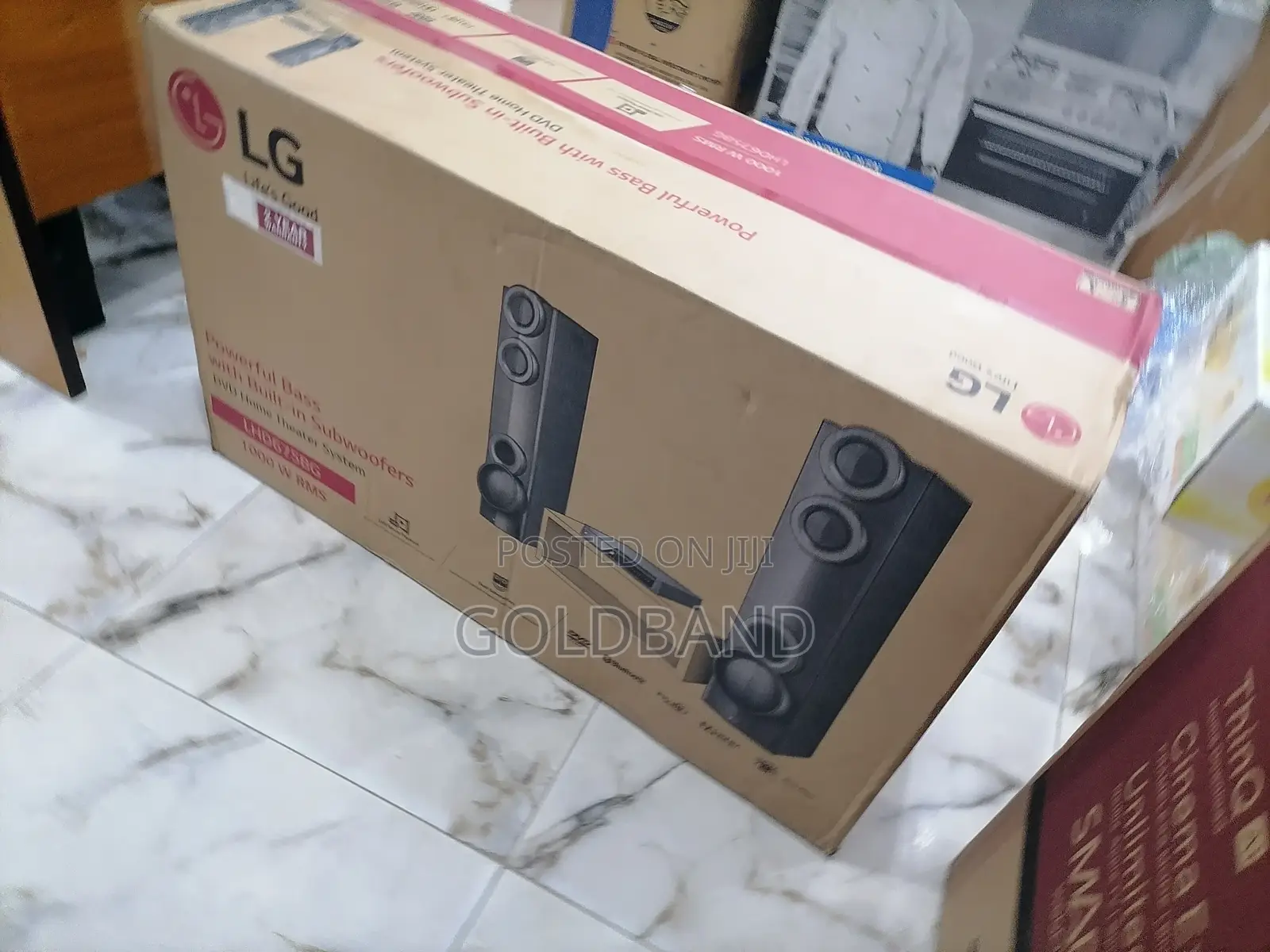 Wireless Sound LG DVD Home Theater System (Bluetooth Audio)