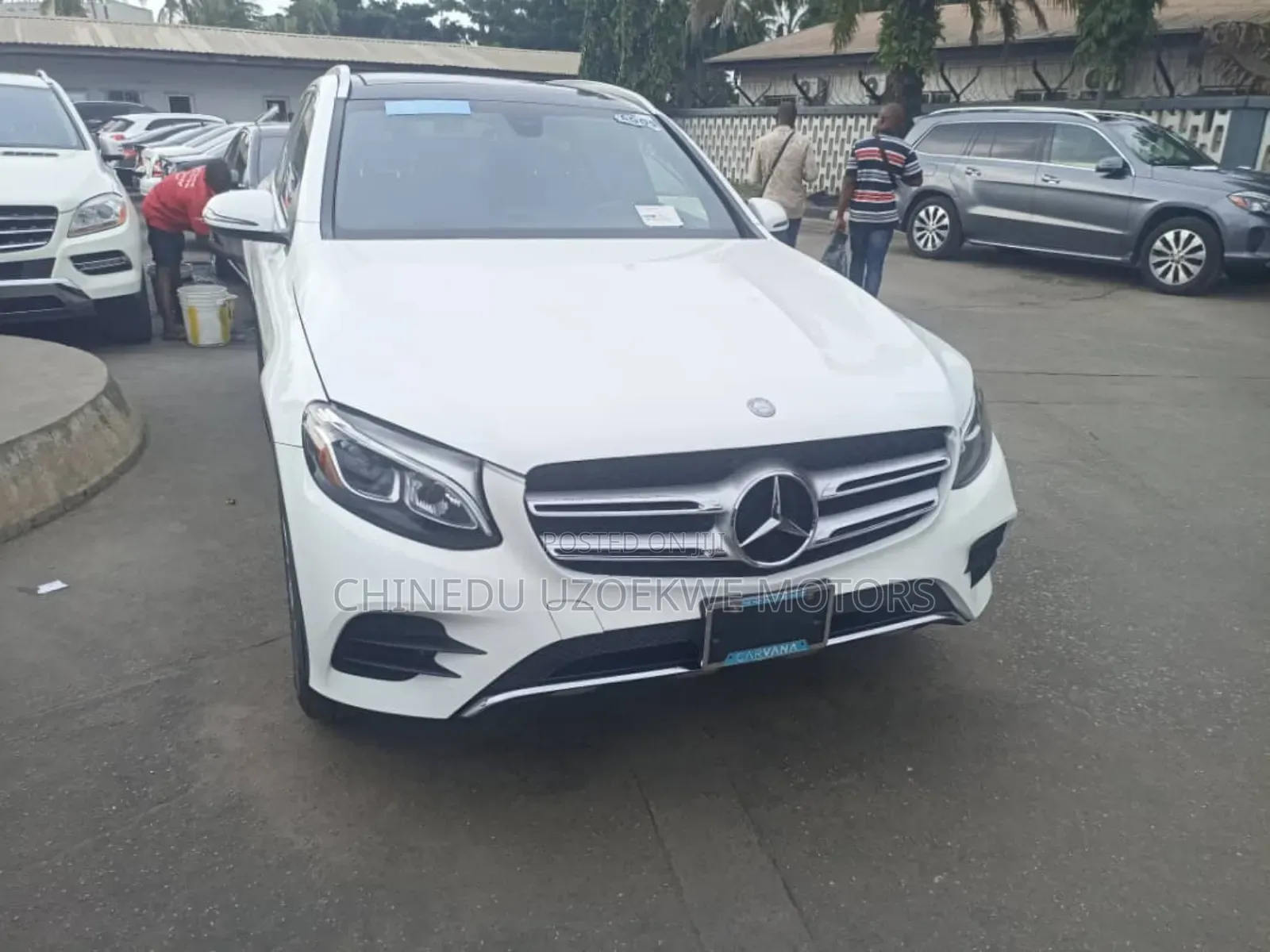 Mercedes-Benz GLC-Class 2017 White