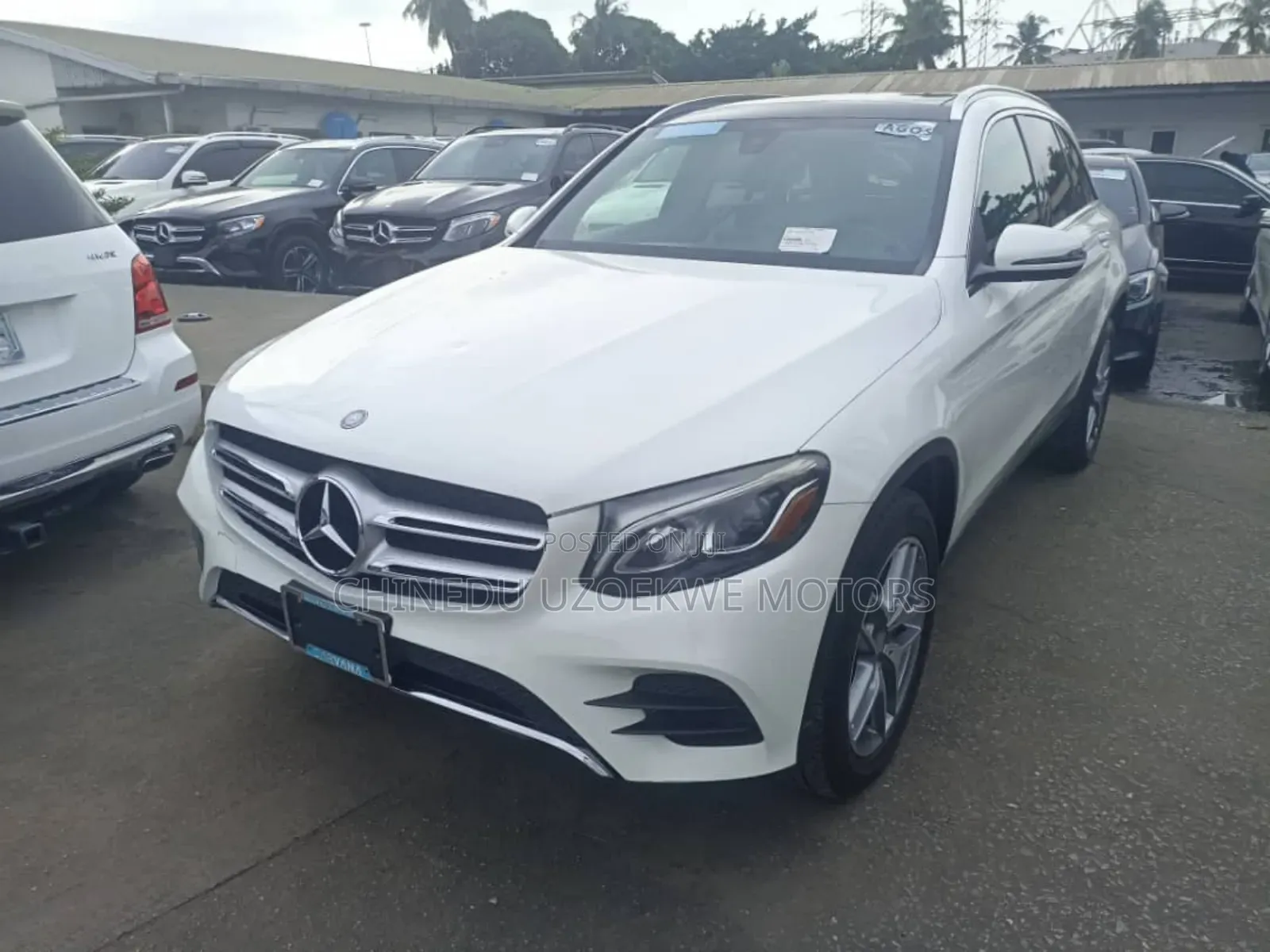 Mercedes-Benz GLC-Class 2017 White