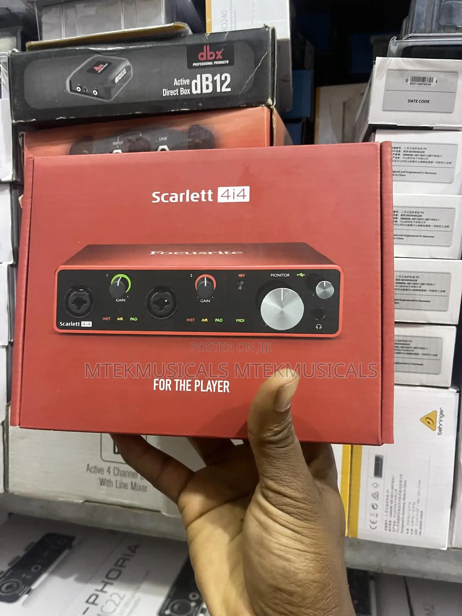 Focusrite 4i4 3rd Generation Soundcard