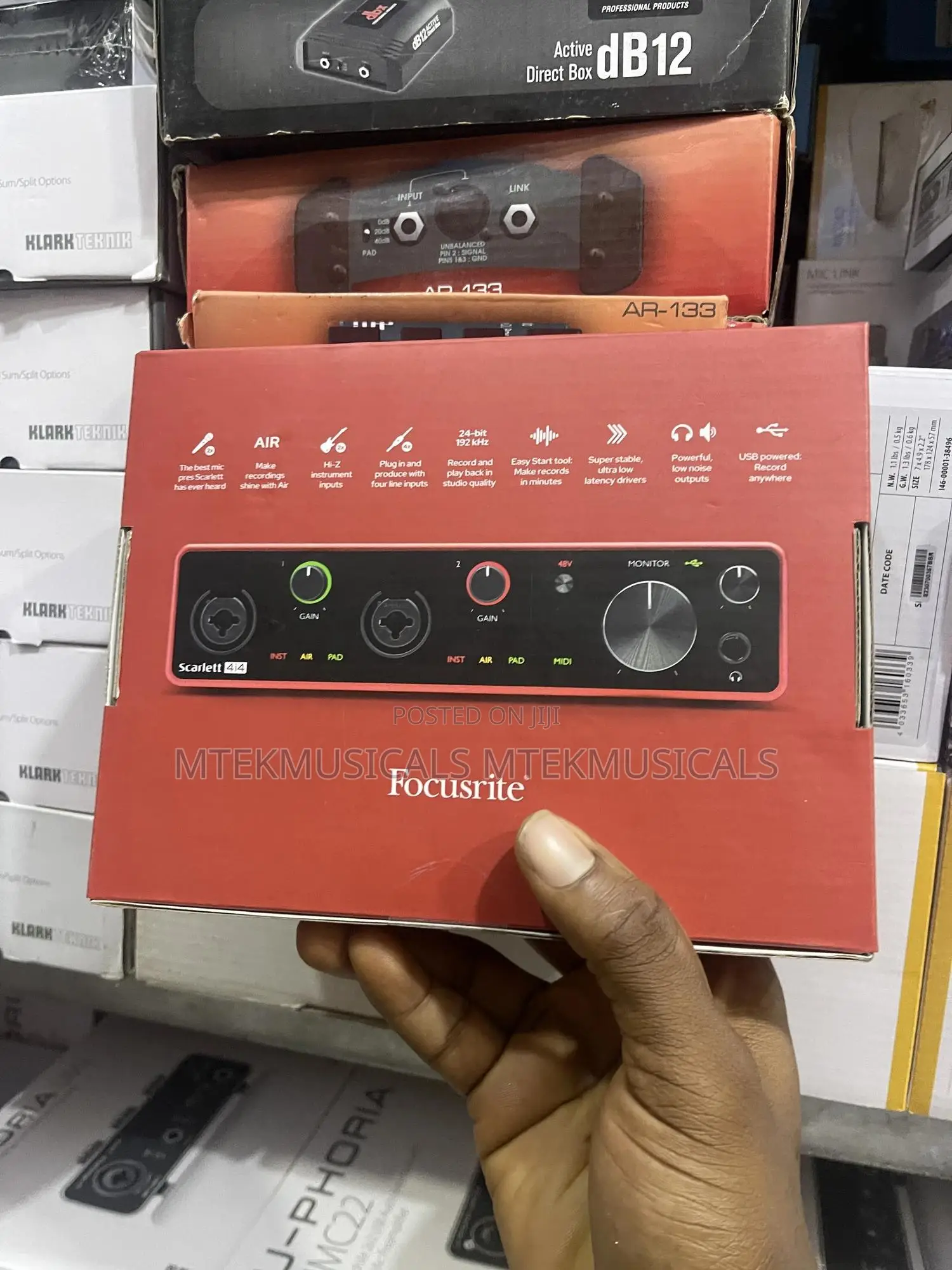 Focusrite 4i4 3rd Generation Soundcard