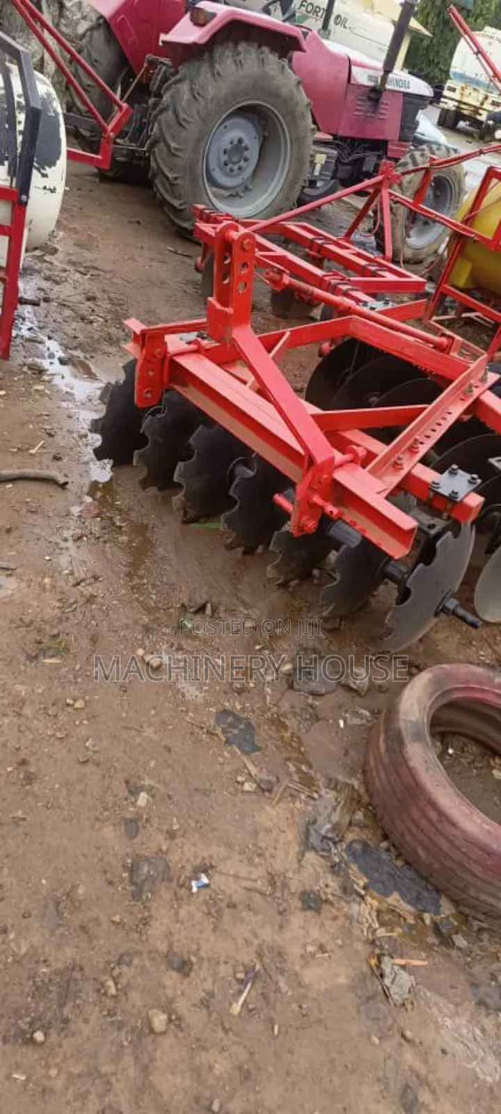 Plough Ridger Harrow Tipping Trailer