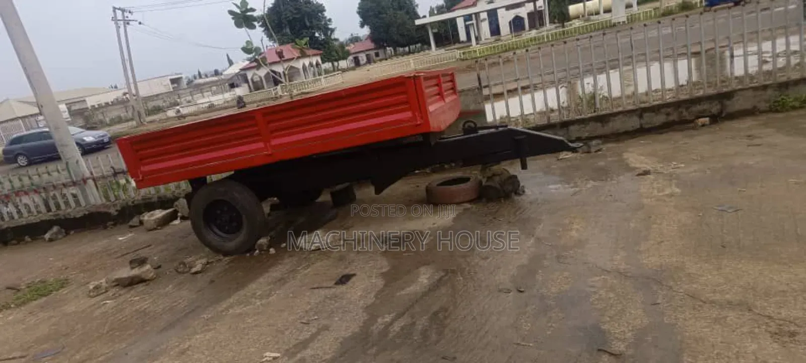 Plough Ridger Harrow Tipping Trailer