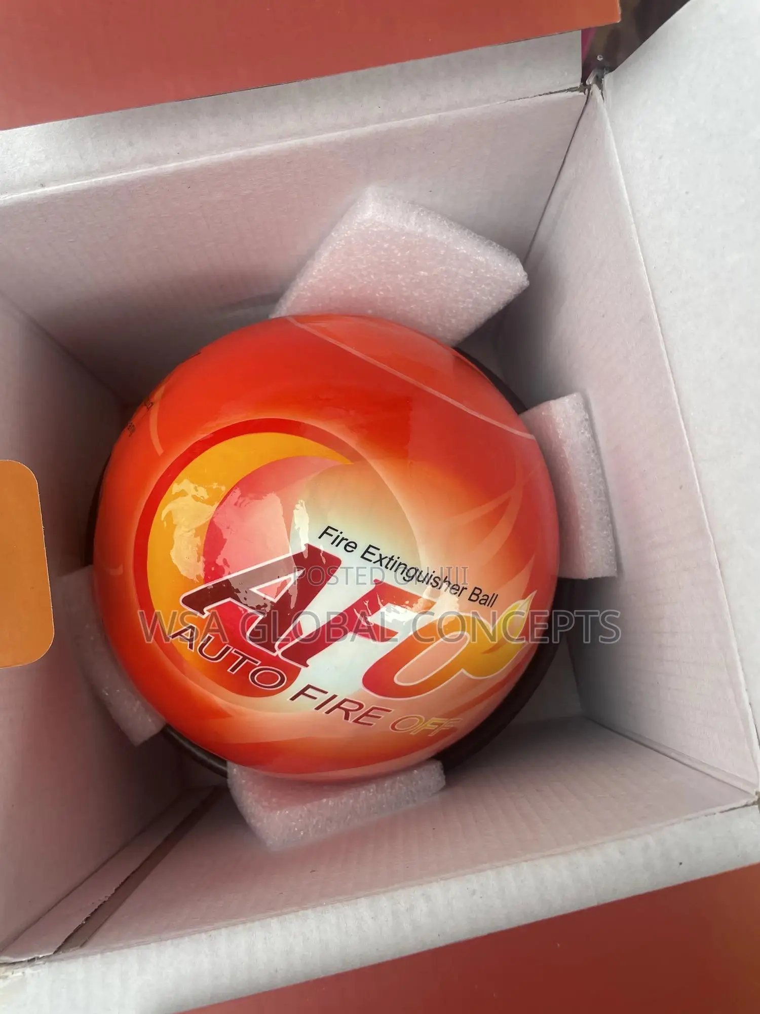 Fire Extinguisher Ball