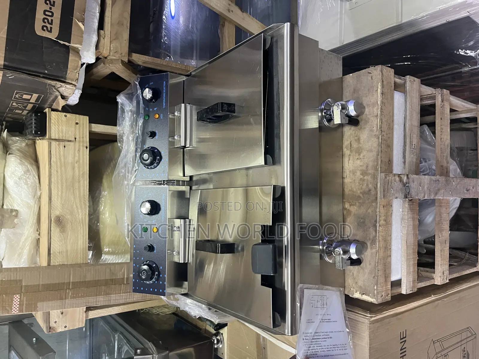 Industrial Double 10litr With Tap Electric Deep Fryer