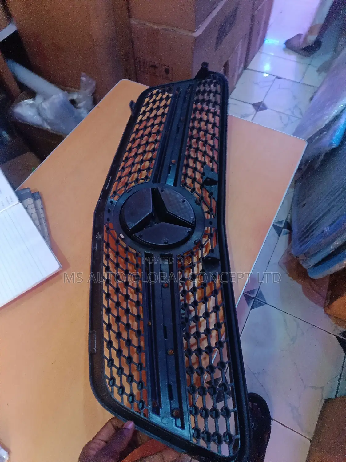 Mercedes Benz E Class 2012 Diamond Front Grille