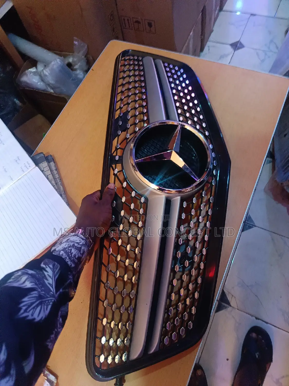 Mercedes Benz E Class 2012 Diamond Front Grille