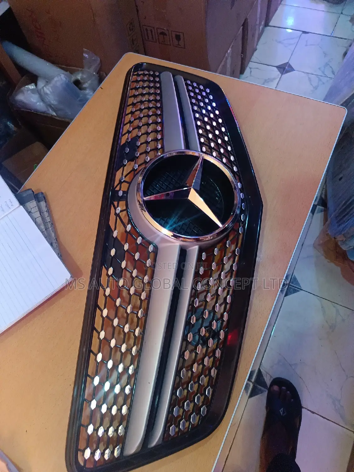 Mercedes Benz E Class 2012 Diamond Front Grille