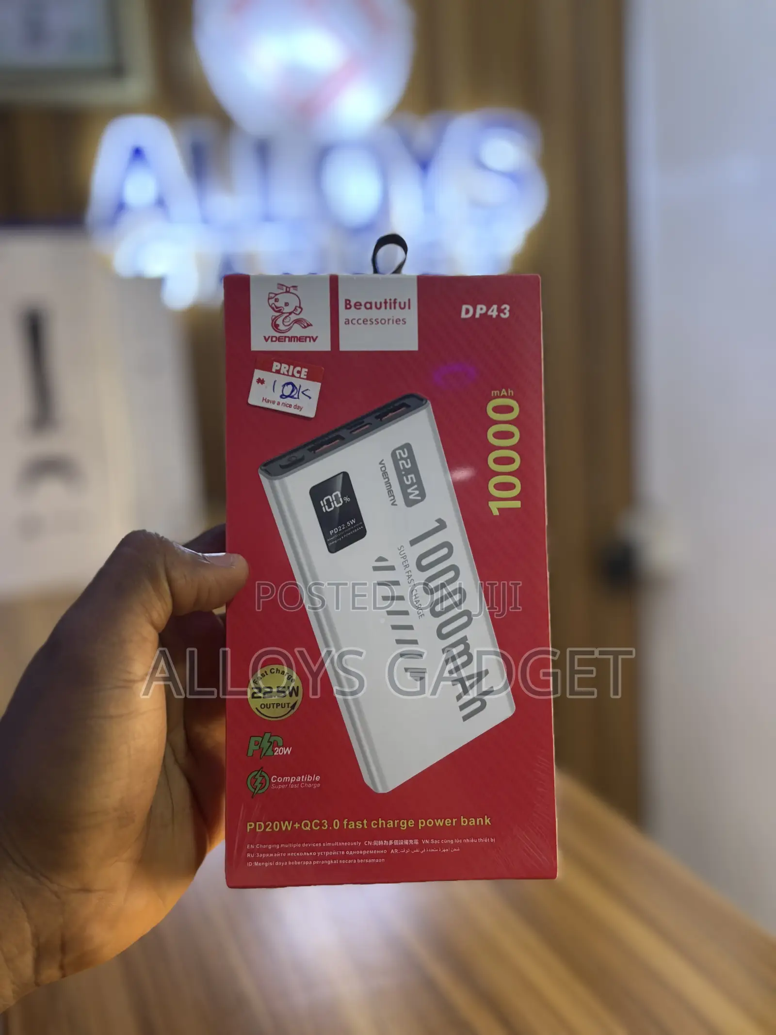 DP43 10000mah Power Bank