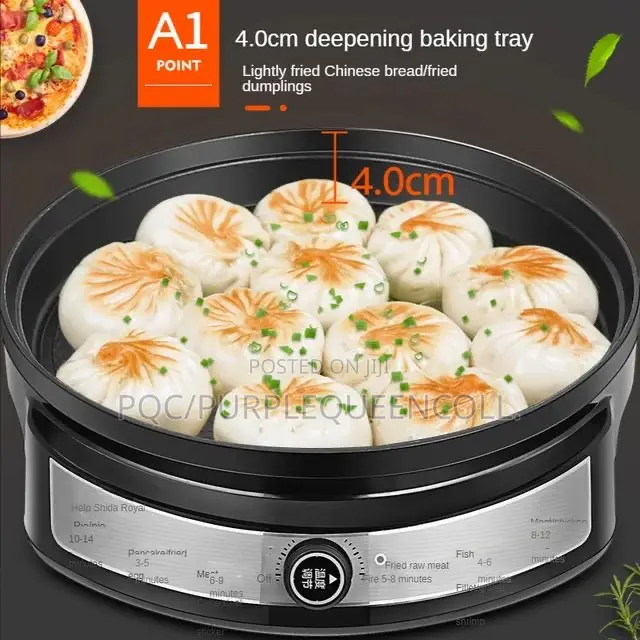 Electric Pot Air Fryer Grill Pancake Maker
