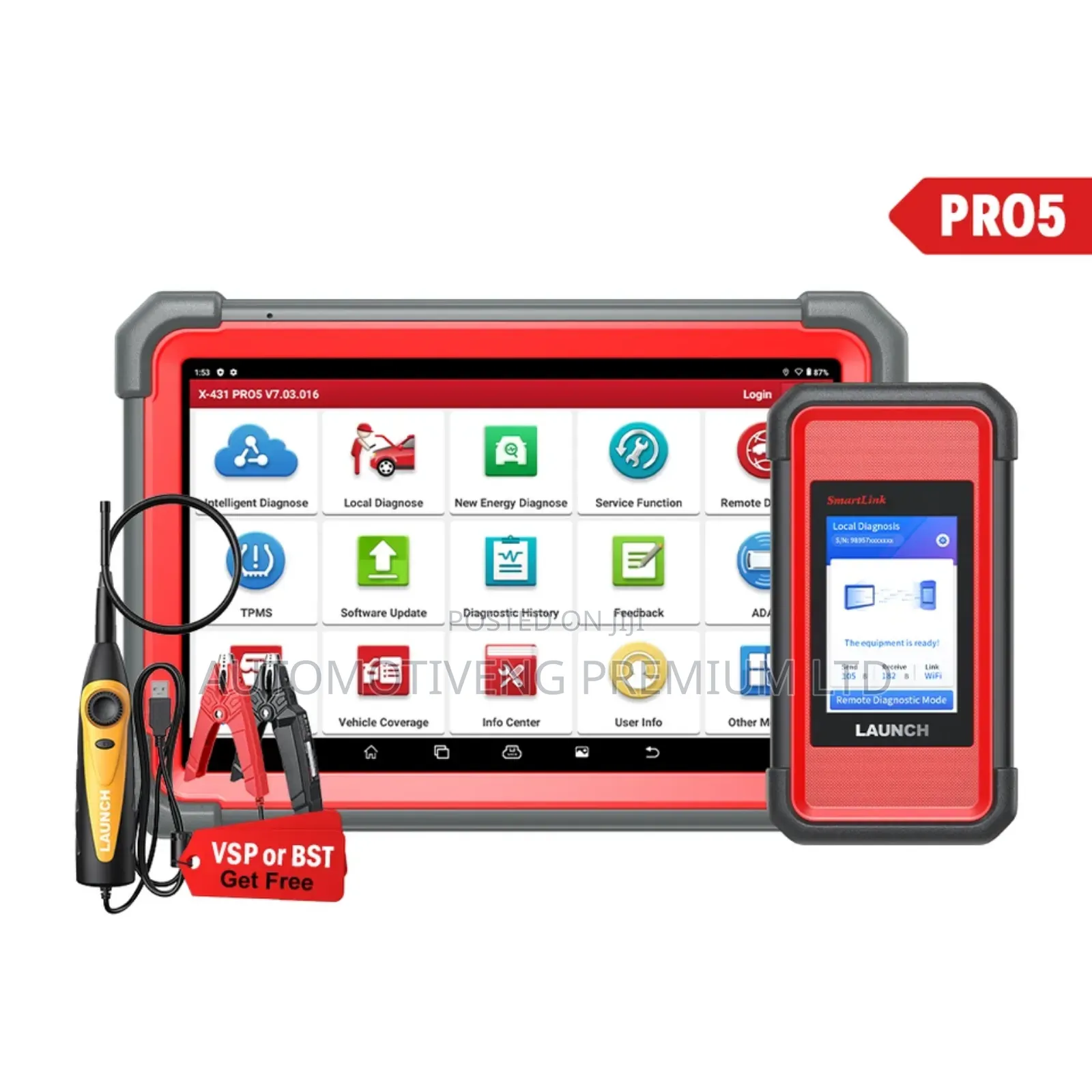 Original Car Sanner Device With Tablet