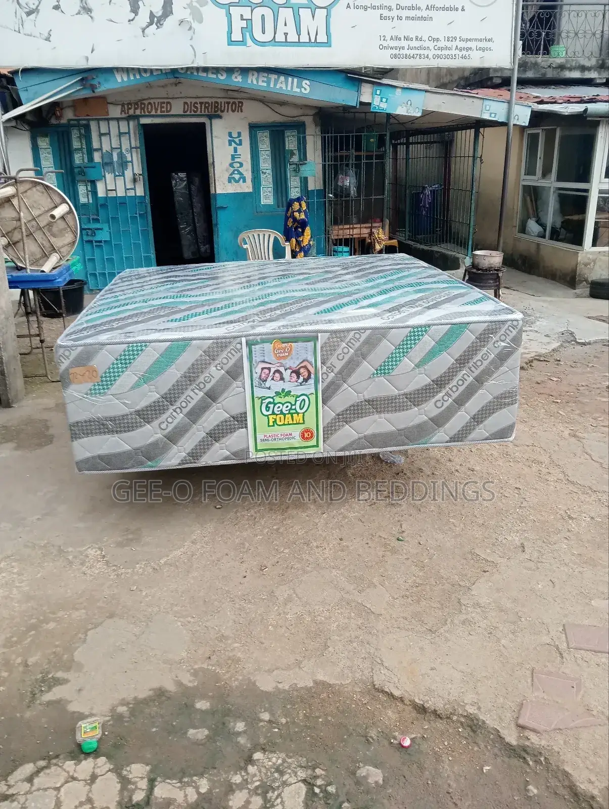 6x6 20 Inches Mattress (Orthopaedic Standard)