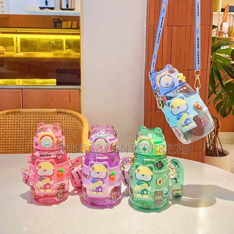 Children Character Water Bottles