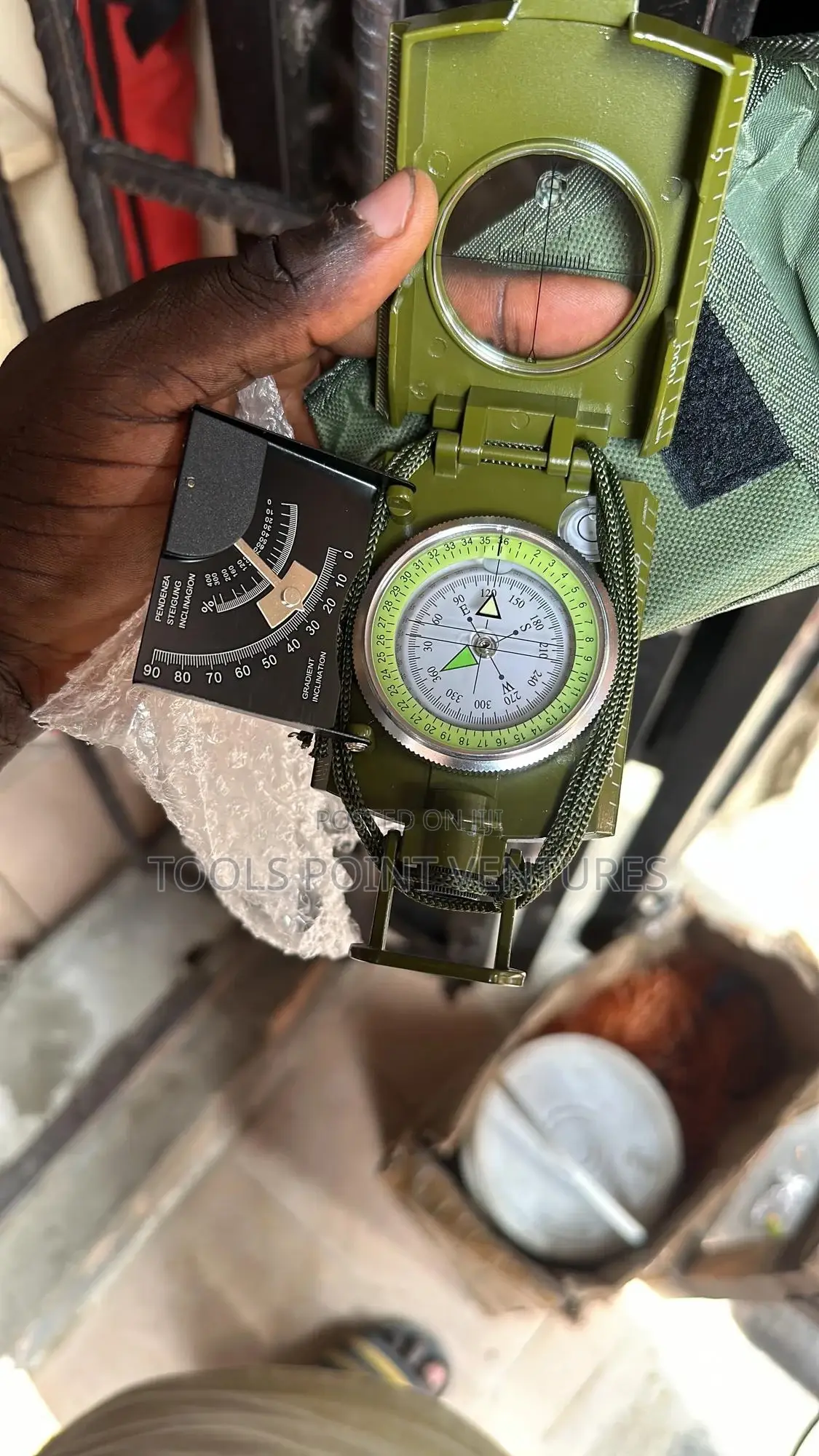 Geology Metal Compass