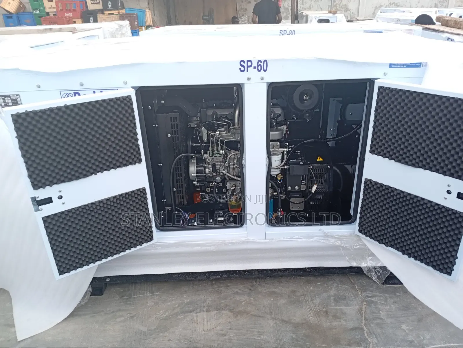 Brand New 60kva Perkins Soundproof Generator 100% Copper