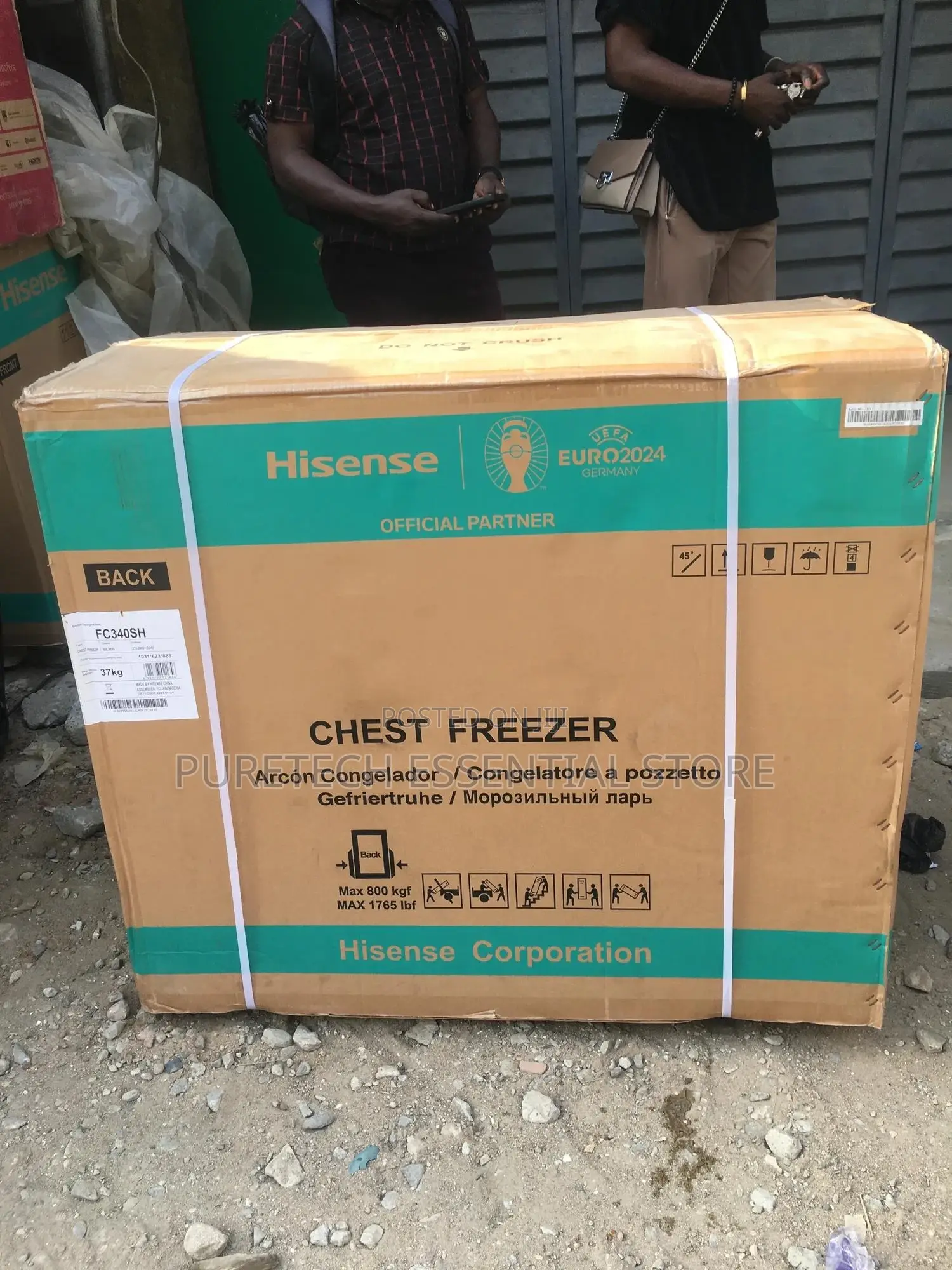 Hisense Chest Freezer 250liters FRZ 340sh