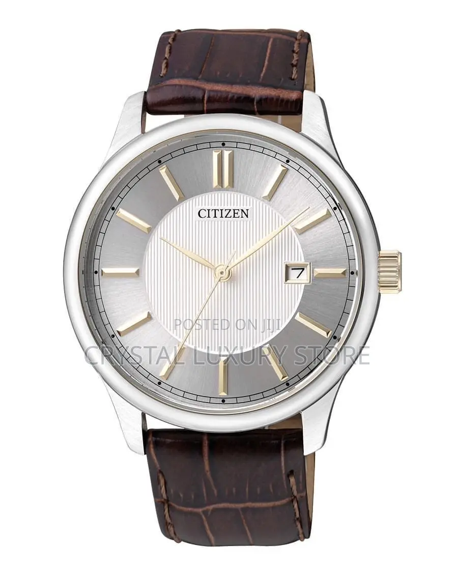 Citizen Authentic Top Luxury Quartz Silver Dial Wristwatch