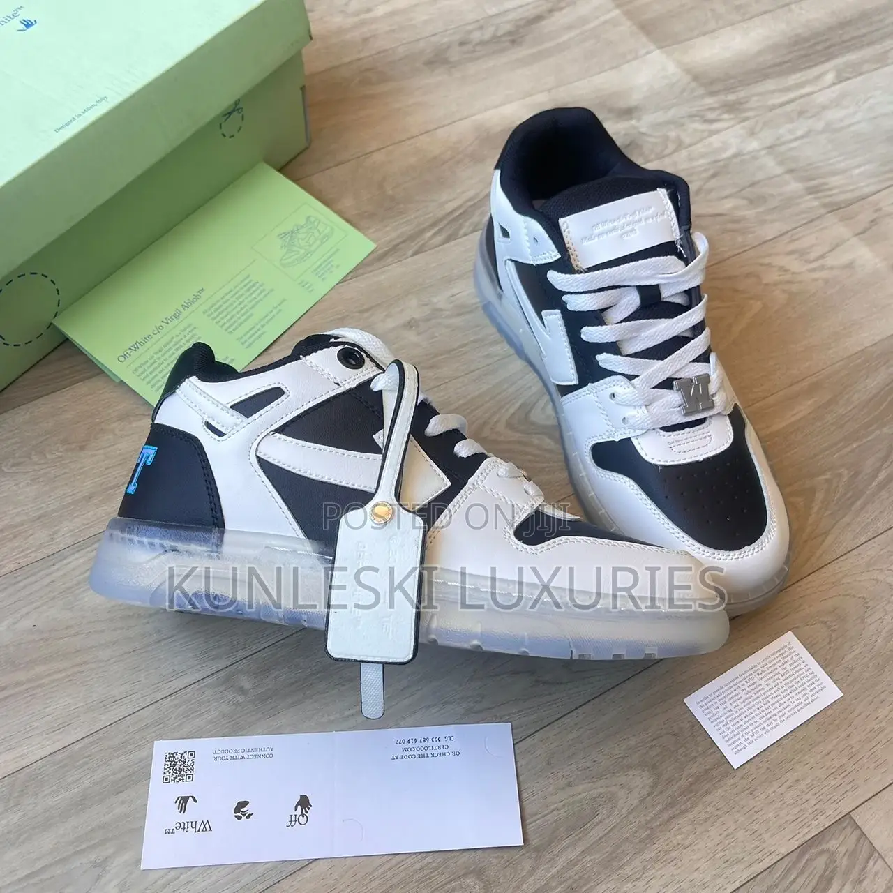 Original Virgil Abloh Off-White Out of Office Sneakers