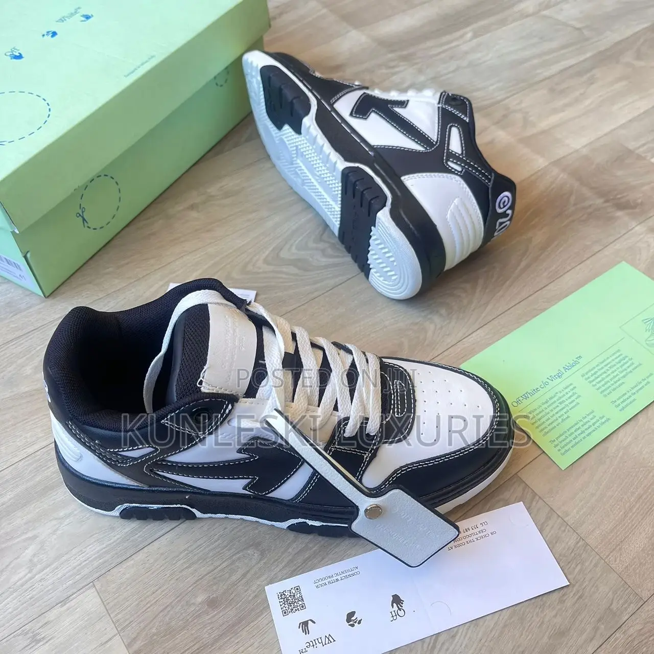 Original Virgil Abloh Off-White Out of Office Sneakers