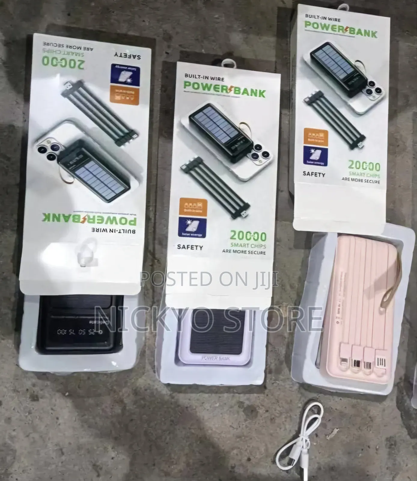 20000mah Ultra-Large Capacity Solar Charging Power Bank