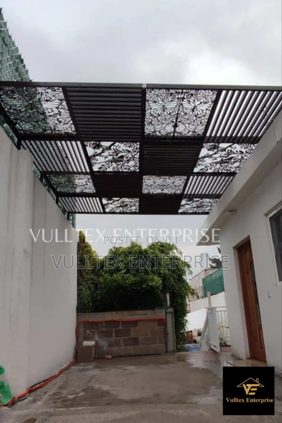 (Laser Cut) Pergola, Rooftop.