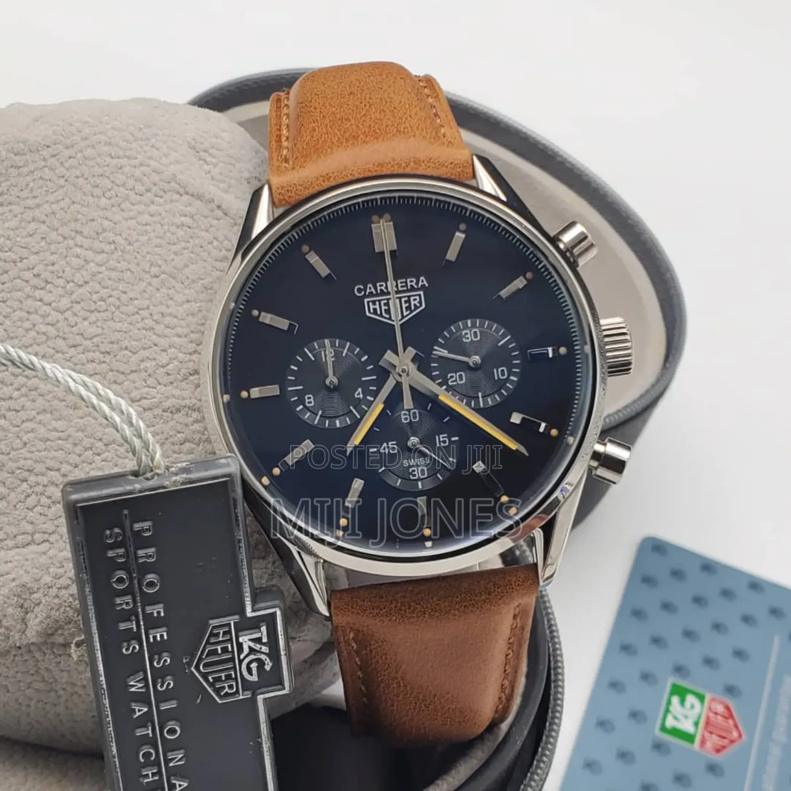 CARRERA Chrono Leather Watch