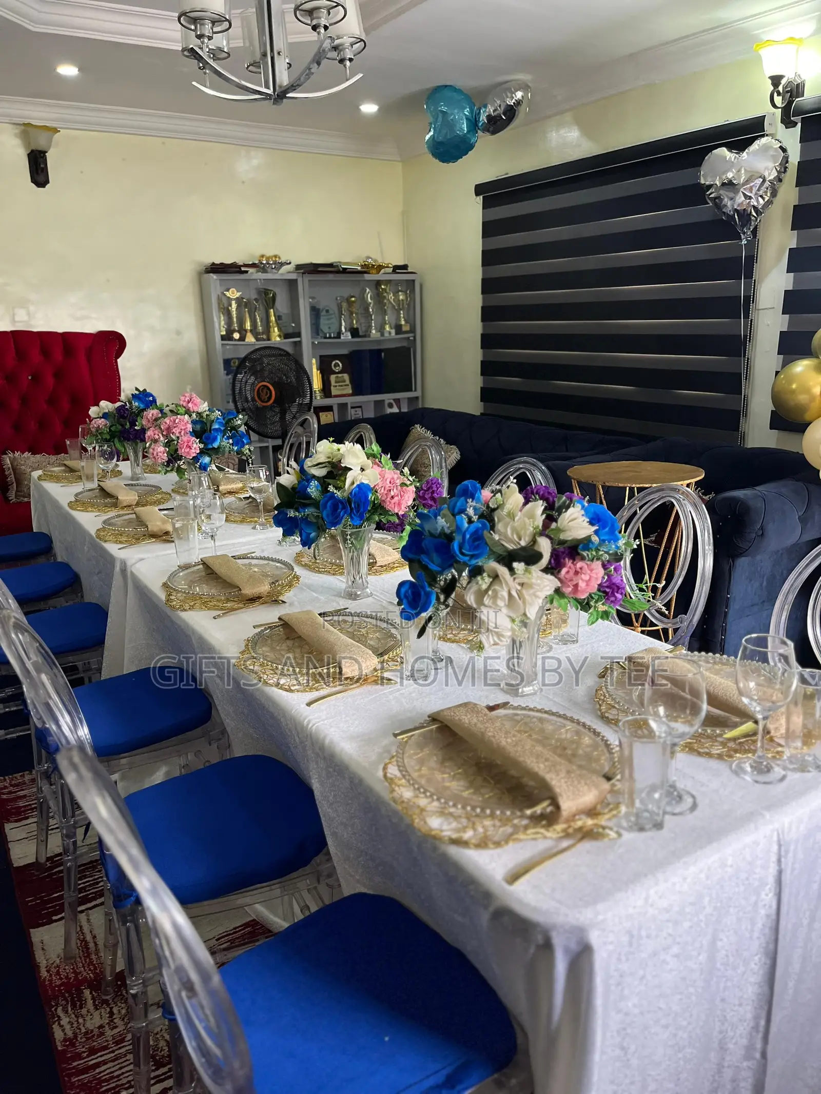 Intimate Birthday Decor and Table Setting