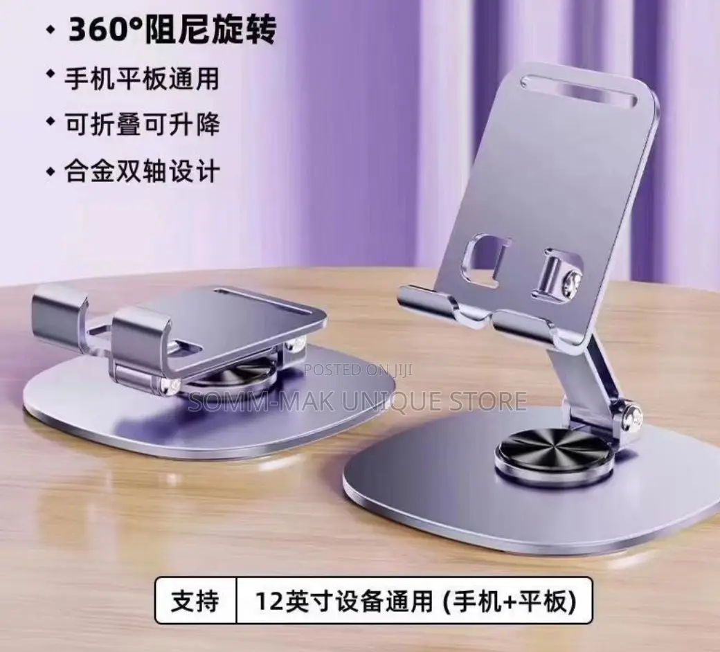 Mini Steel Revolving Rotating Phone Holder -Video Making Kit
