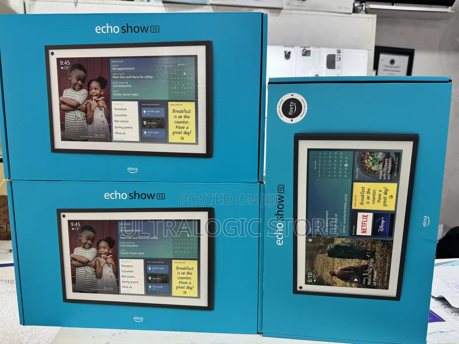 New Amazon Echo Show 15 Smart Speaker With Remote