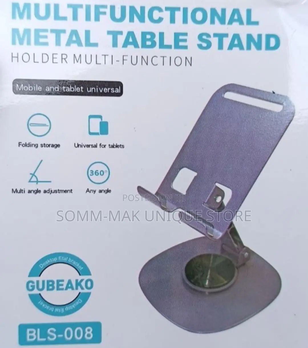Mini Steel Revolving Rotating Phone Holder -Video Making Kit