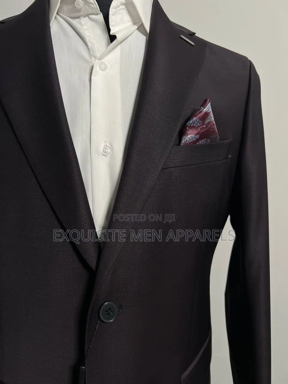 Original Exclusive Italian Official 100% Cotton Men’S Suit