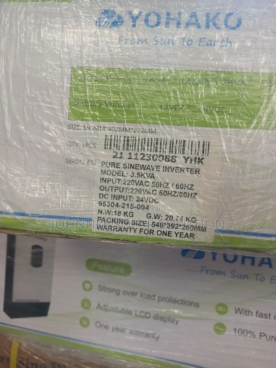 3.5kva 24v Yohako Solar Inverter