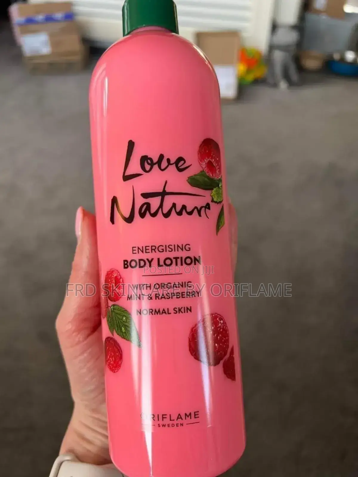 Love Nature Energizing Body Lotion With Organic