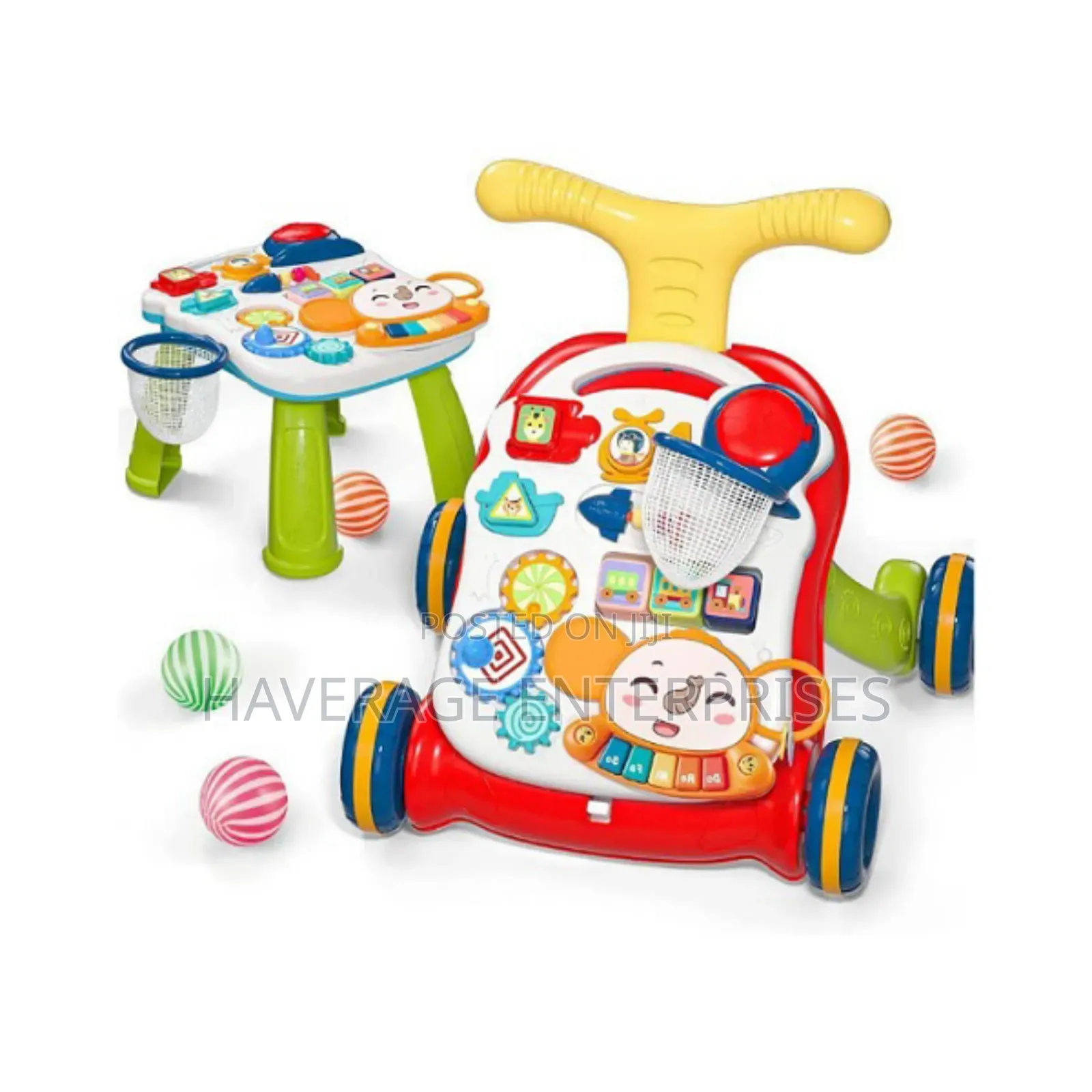 Baby Walker 2 In 1,Vatos Sit-to-stand Learning Walker