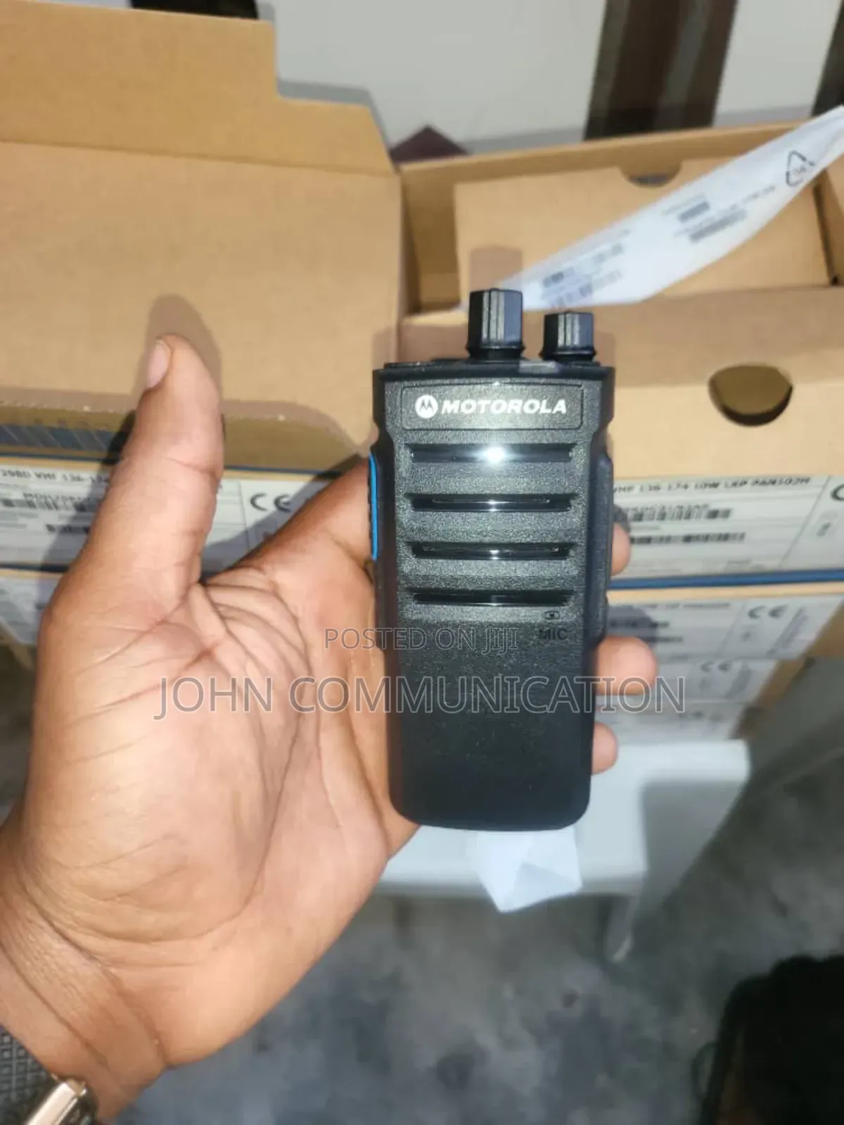 Motorola Dp298d VHF Walkie Talkie Radio