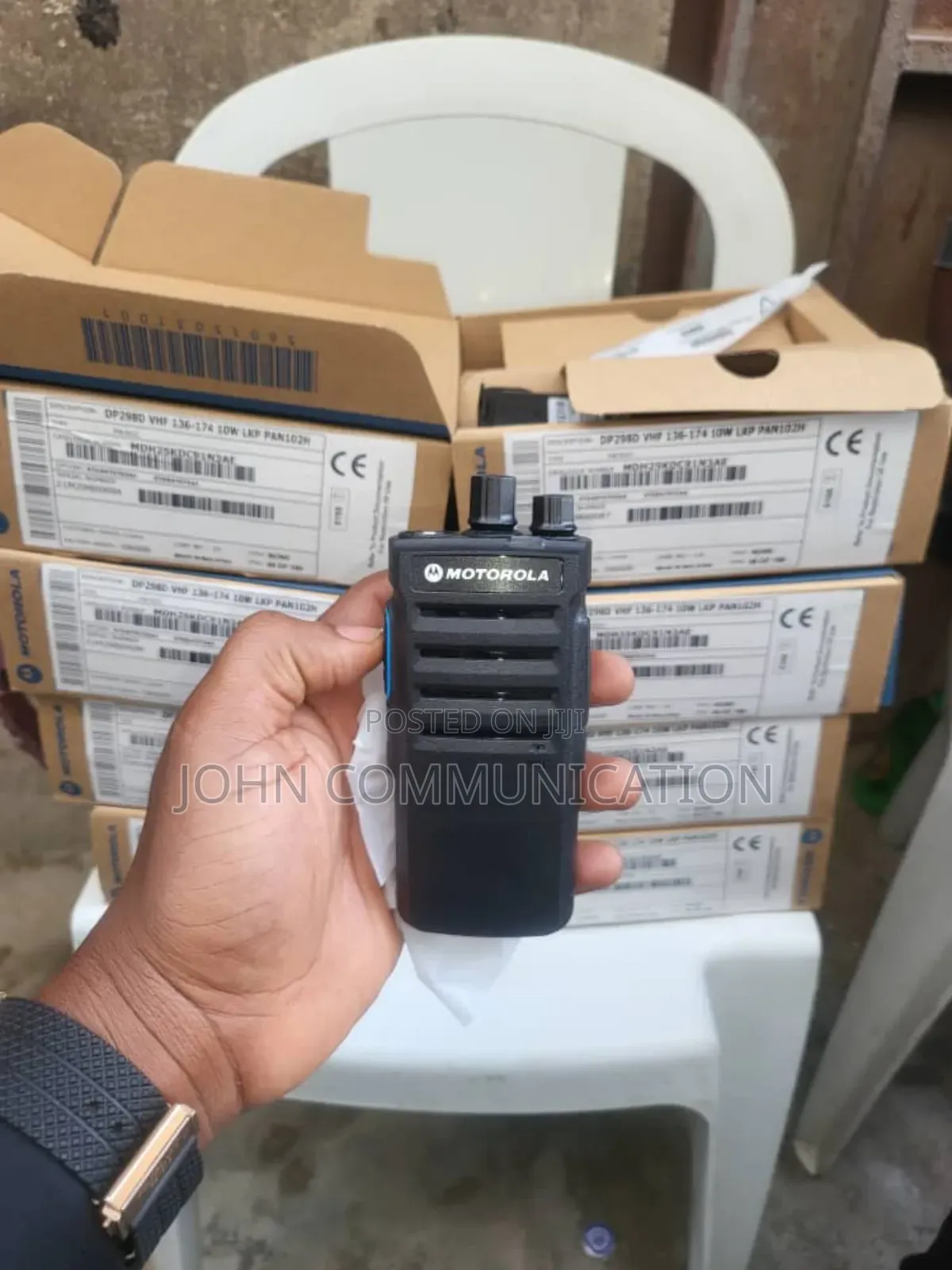 Motorola Dp298d VHF Walkie Talkie Radio