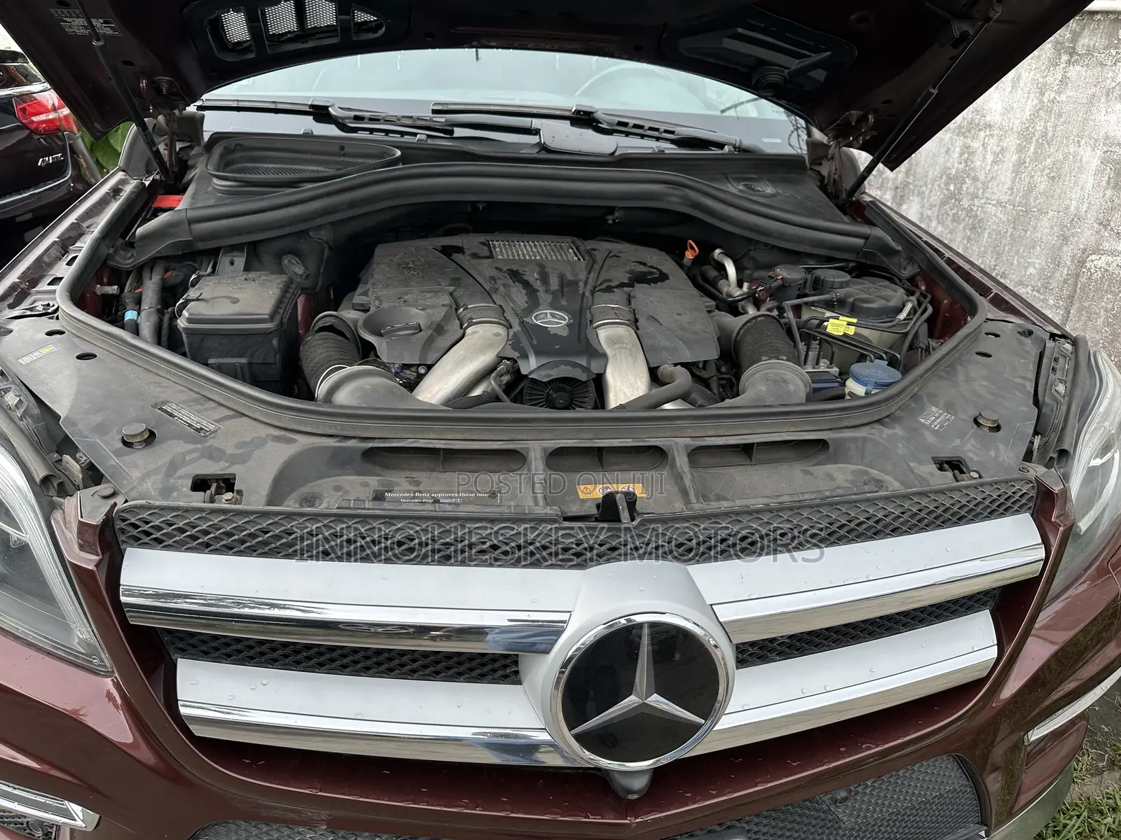 Mercedes-Benz GL-Class 2014 Burgundy