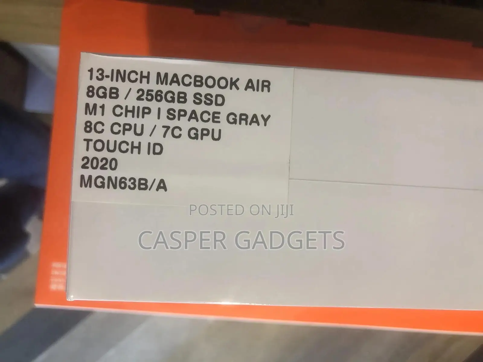 New Laptop Apple MacBook Air 8GB Apple M1 SSD 256GB