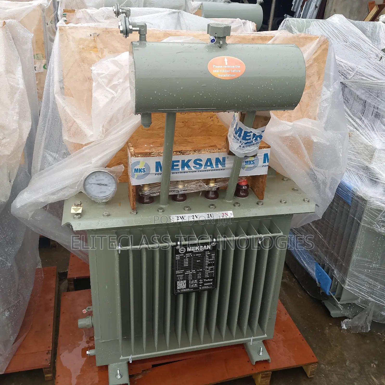 Meksan 100kva Transformer With Liquid-Filled Cooling System