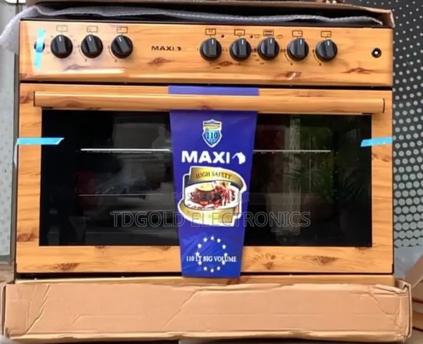 Maxi 60/90 Gas Cooker 2 Electric 4 Gas
