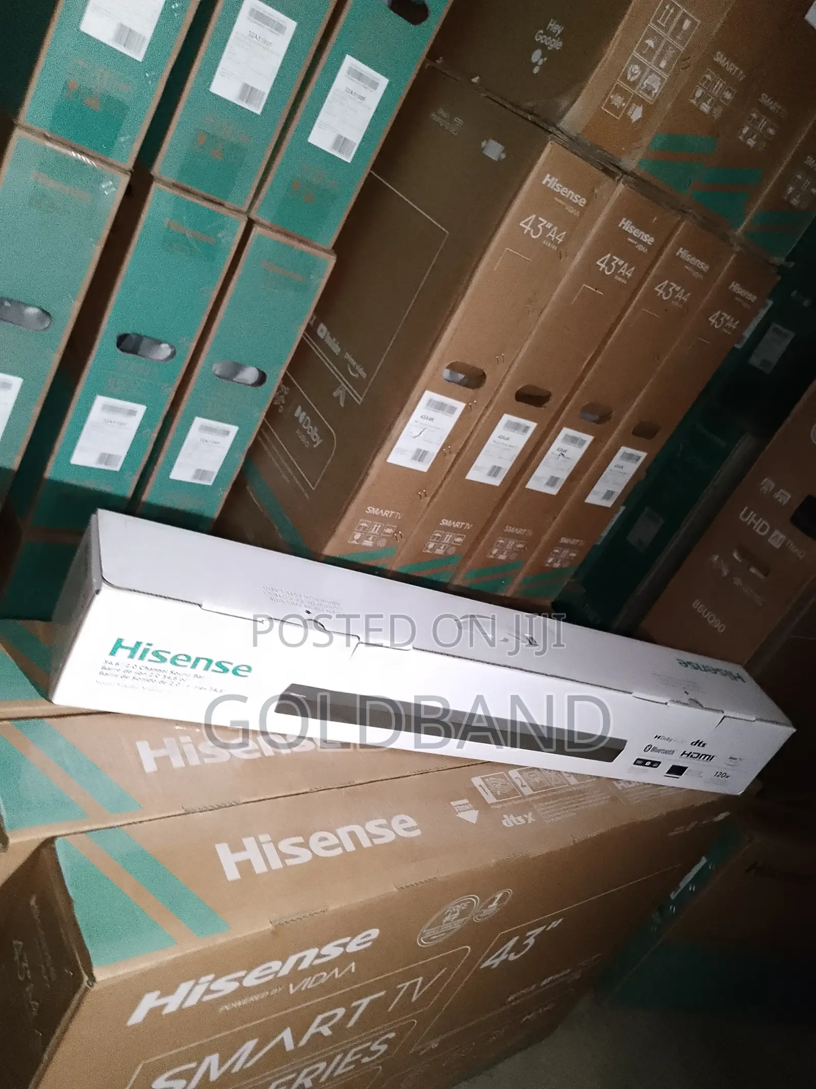 Highly Efficient Hisense 120W 2.0ch Audio Sound Bar