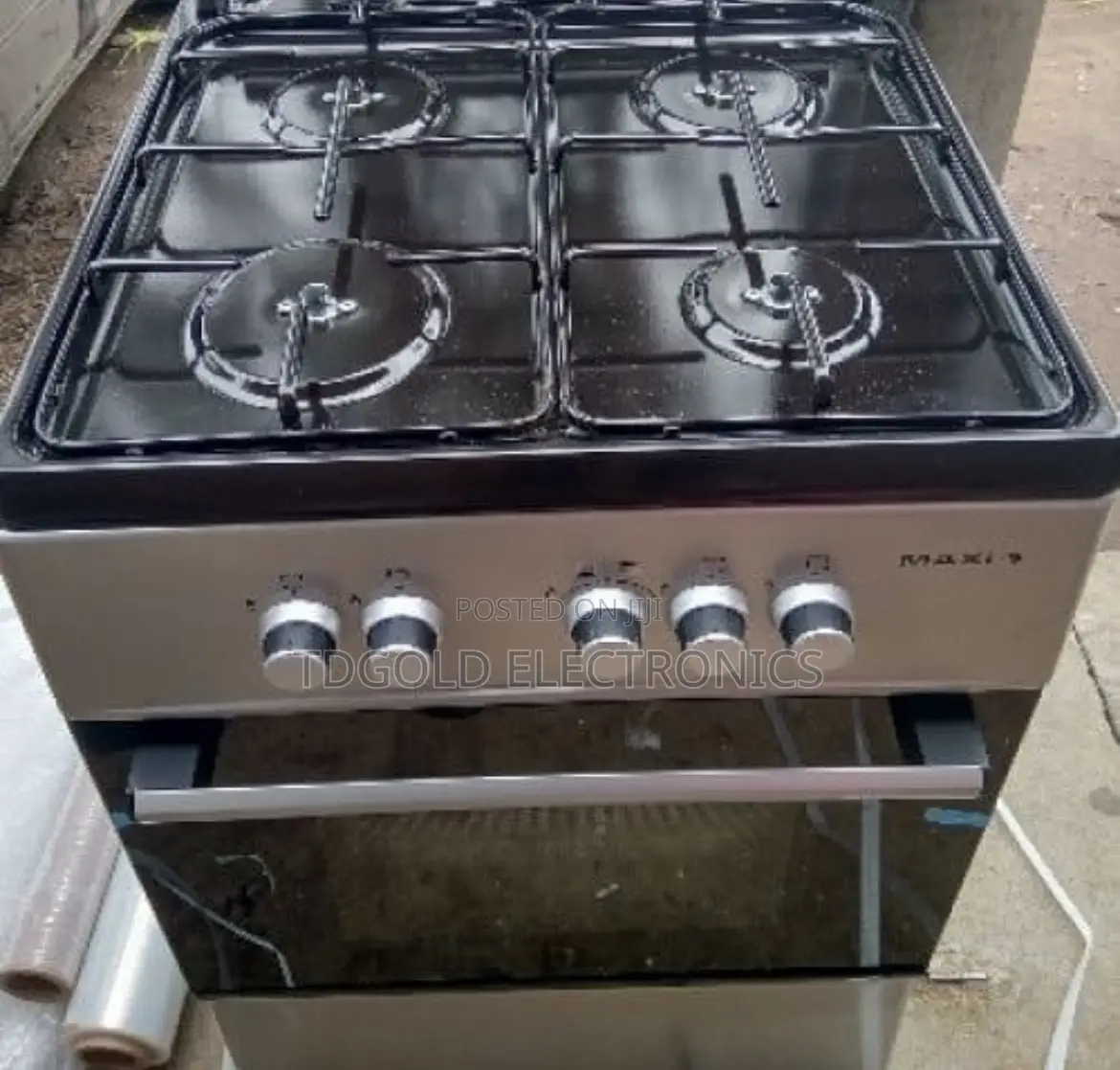 MAXI All-Gas Standing Cooker With Oven Grill